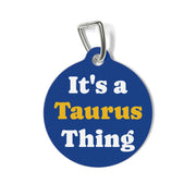 Zodiac Pet Tags - Taurus ♉️