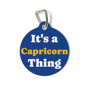Zodiac Pet Tags - Capricorn ♑️