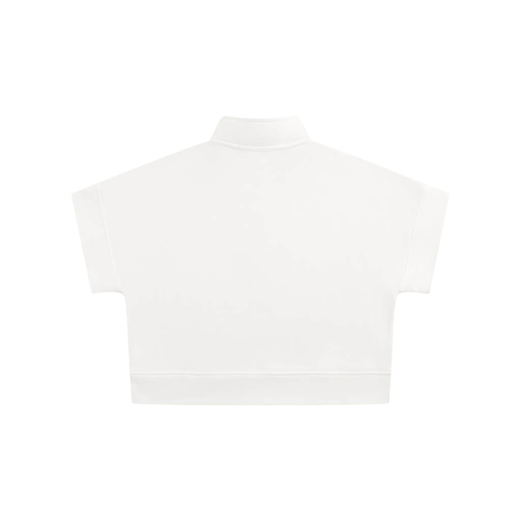 Zip Crop Sweatshirt
