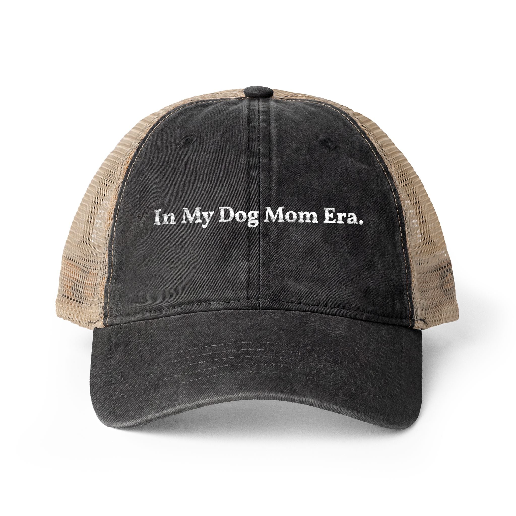 "In My Dog Mom Era" Mesh-Back Cap