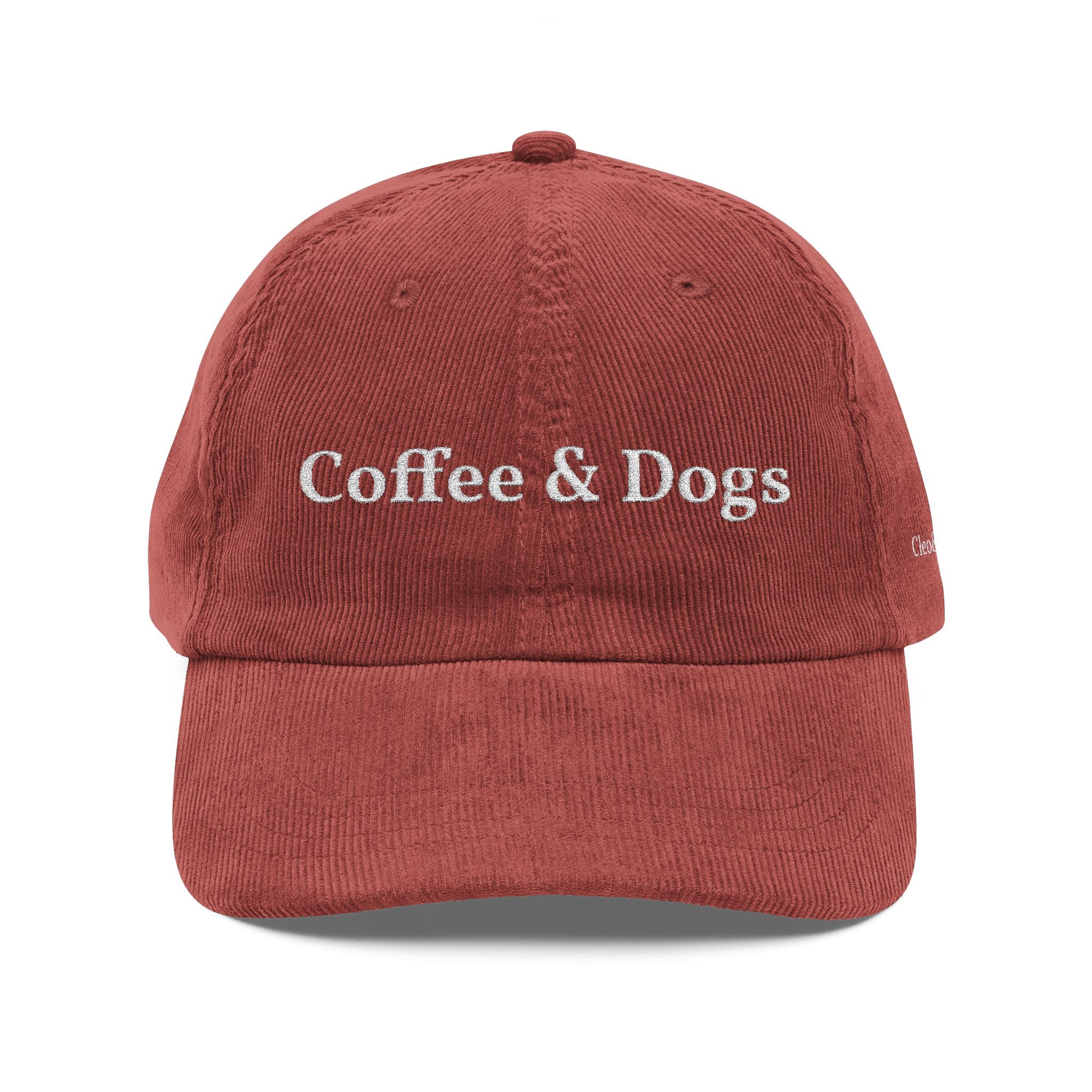 Coffee & Dogs Corduroy Cap (Limited Edition)