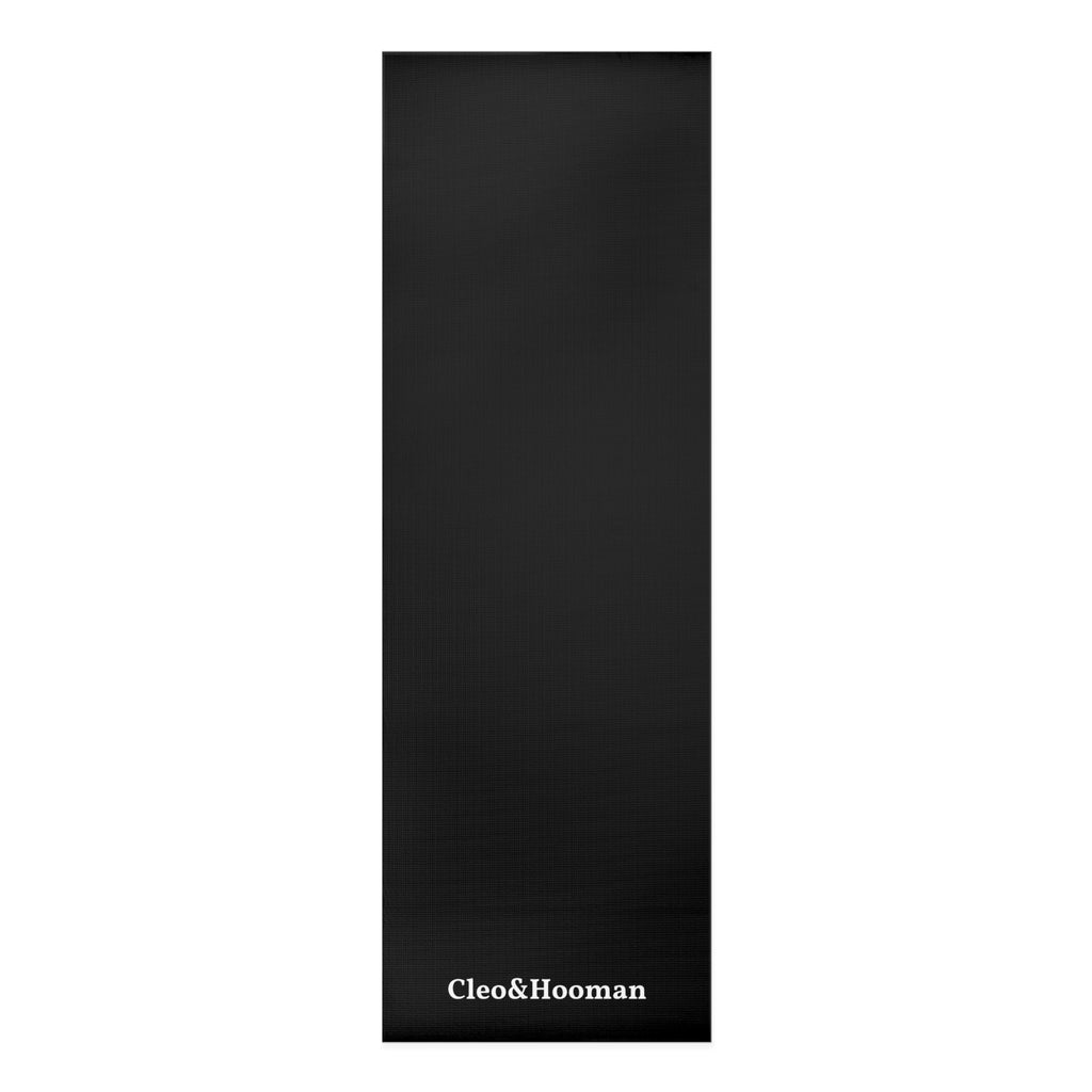 Cleo&Hooman Black Foam Yoga Mat
