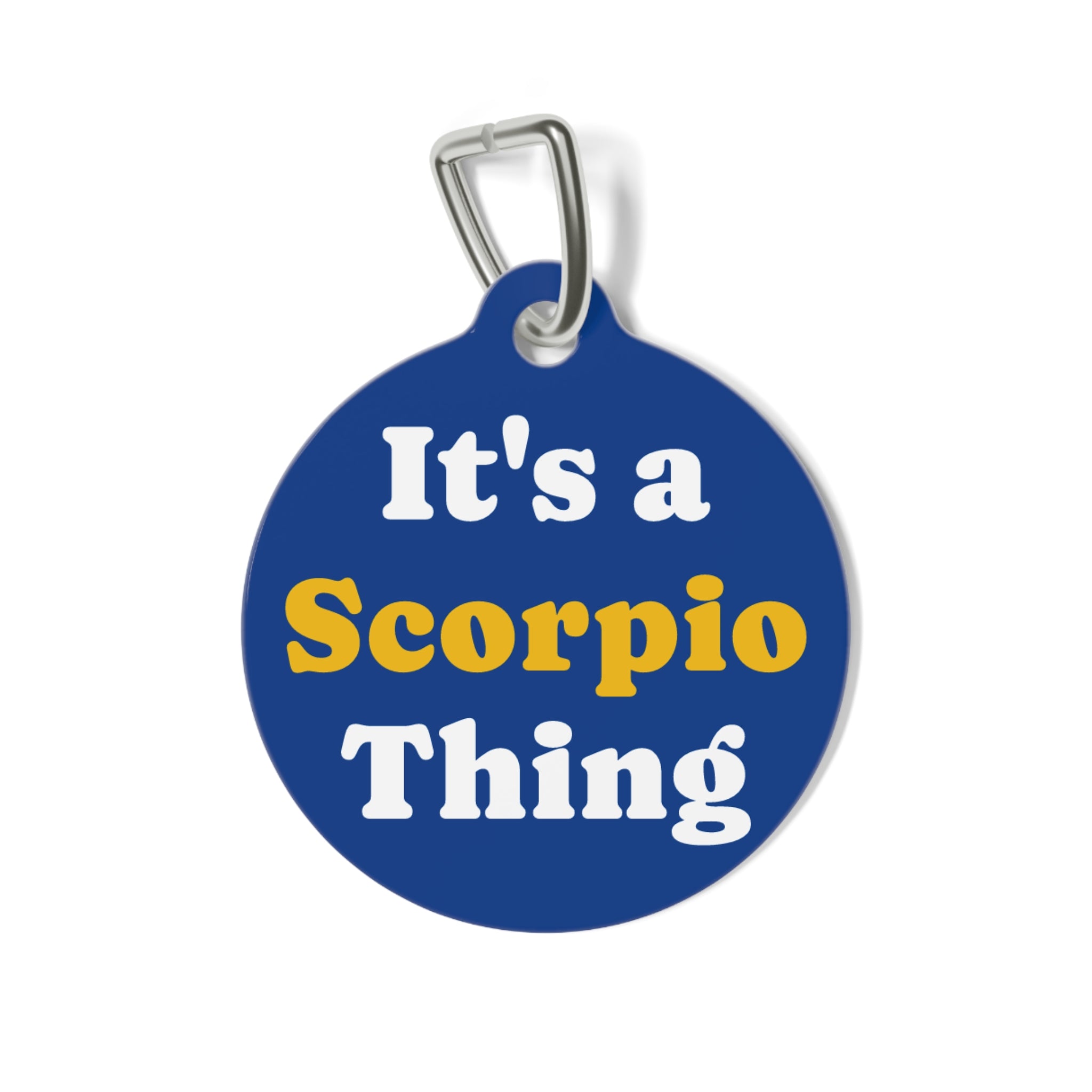 Zodiac Pet Tags - Scorpio ♏️