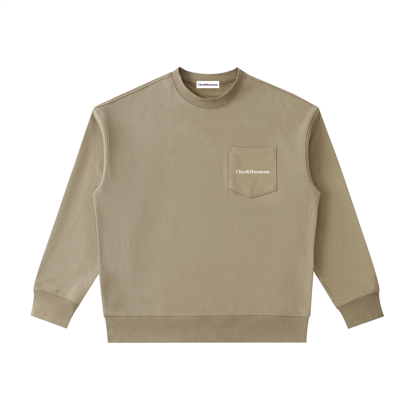 Trademark Heavyweight Patch Pocket Crewneck