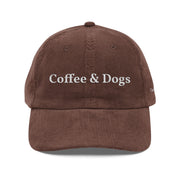 Coffee & Dogs Corduroy Cap (Limited Edition)
