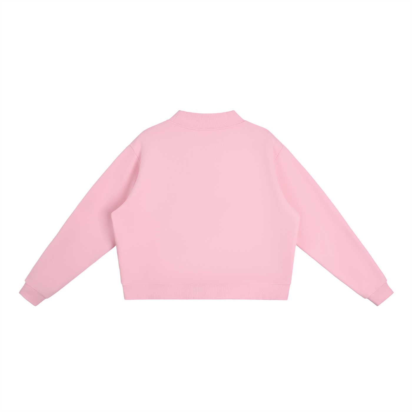 Core Mock-Neck Crew Sweatshirt