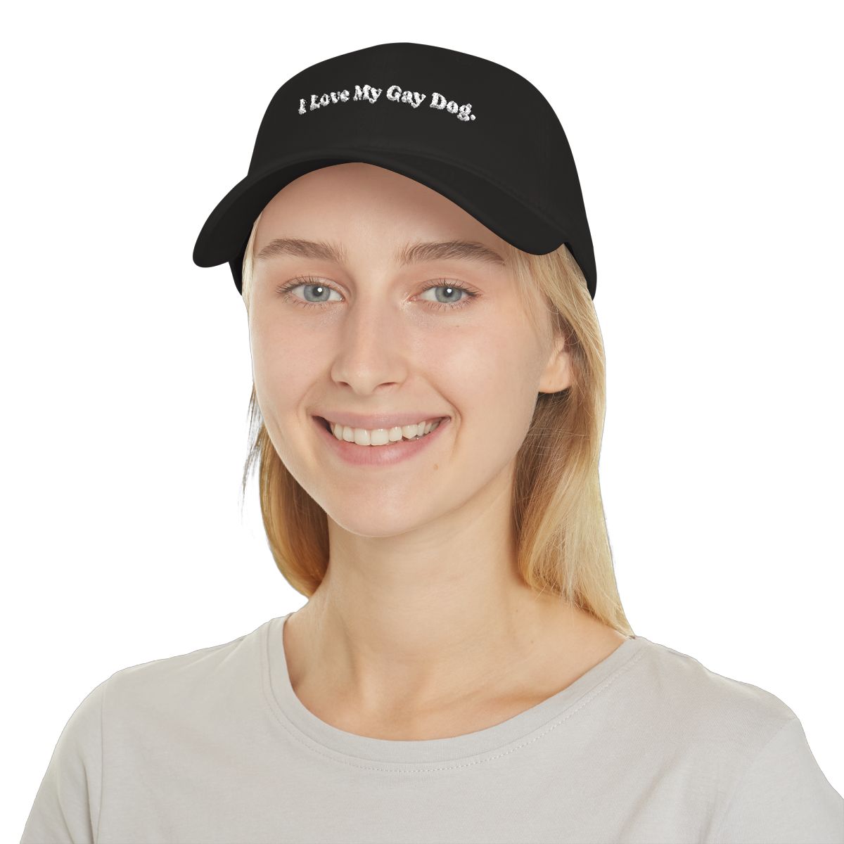 'I Love My Gay Dog.' Dad Hat