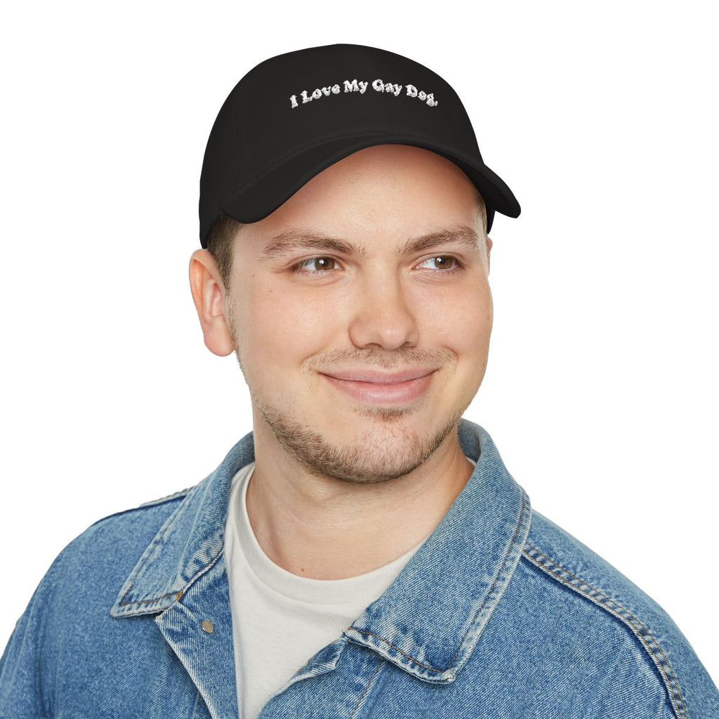'I Love My Gay Dog.' Dad Hat
