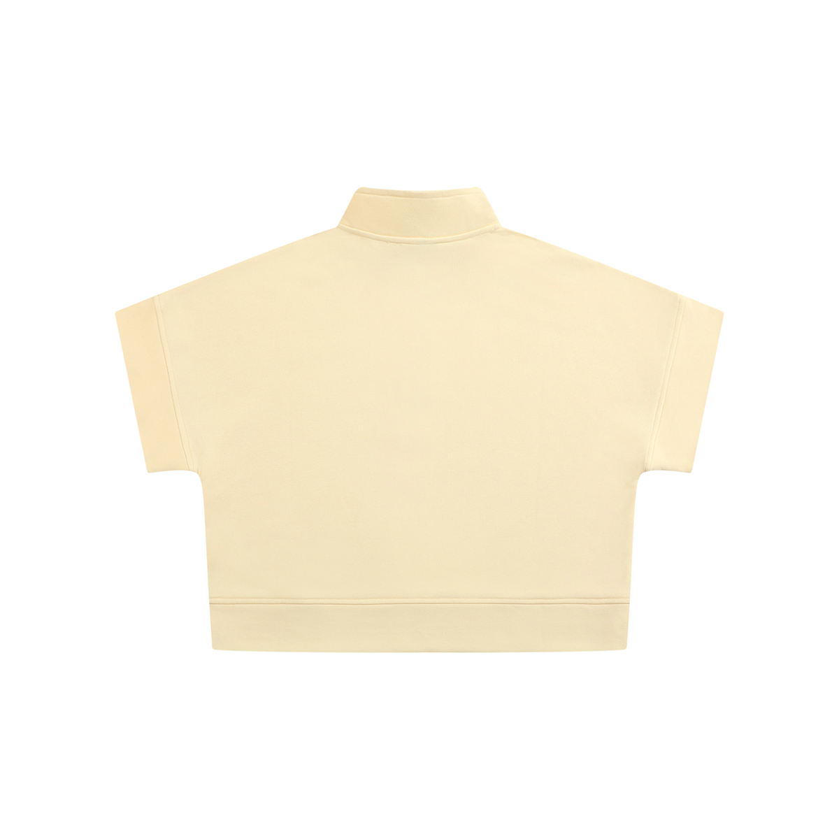 Zip Crop Sweatshirt