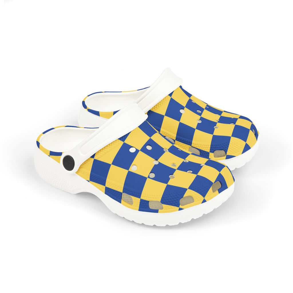 Little Hooman Checkerboard Clogs