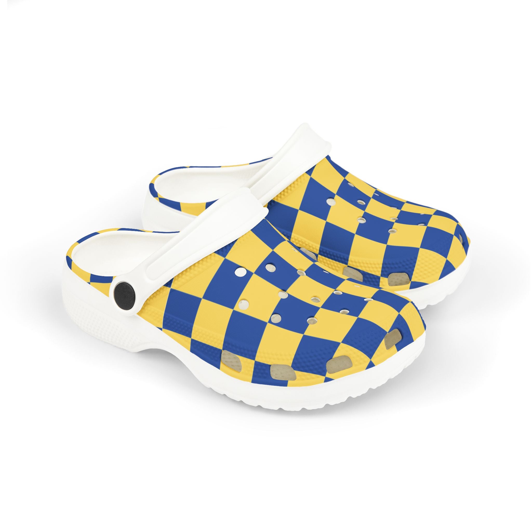Little Hooman Checkerboard Clogs