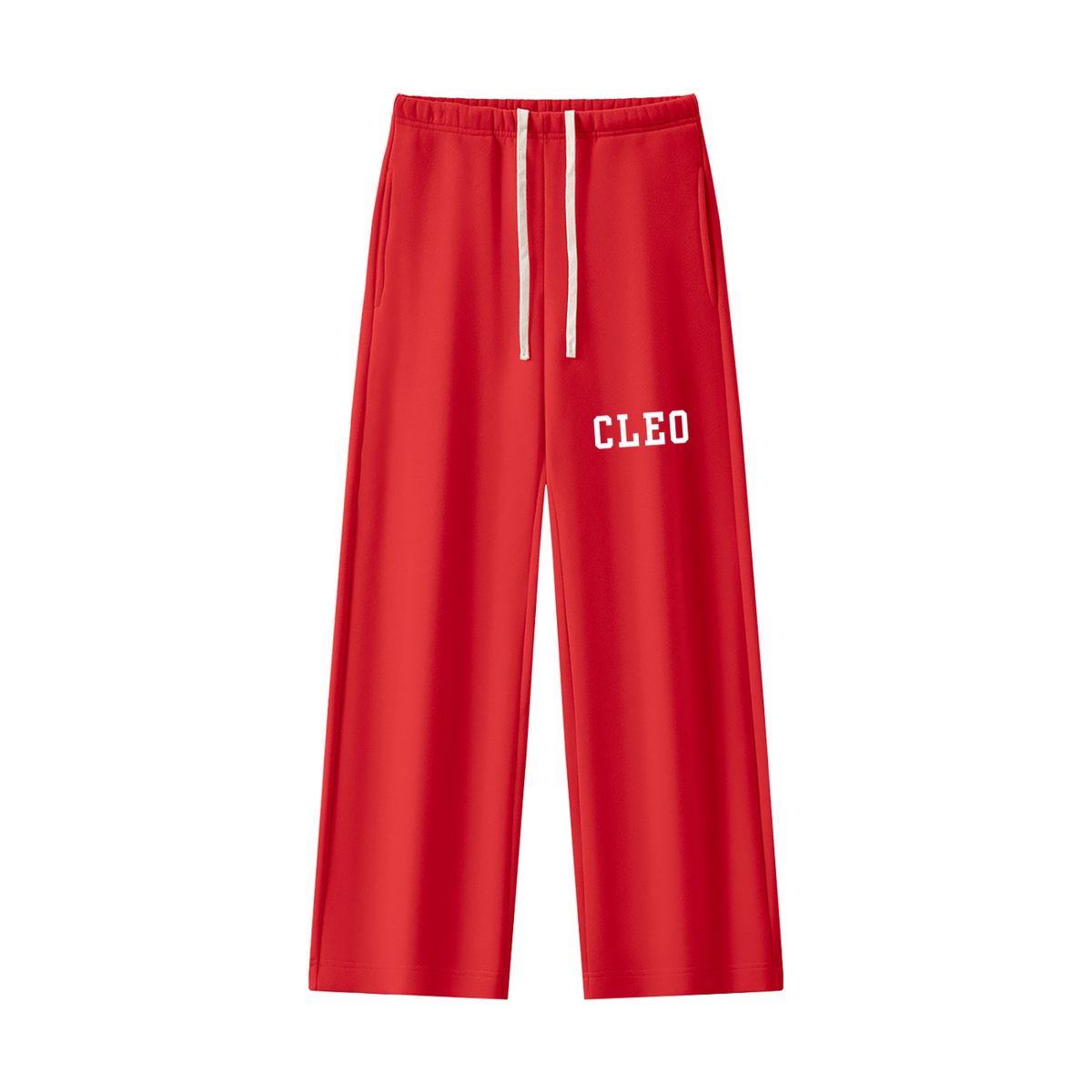 Cleo Straight Leg Fleece Sweatpants