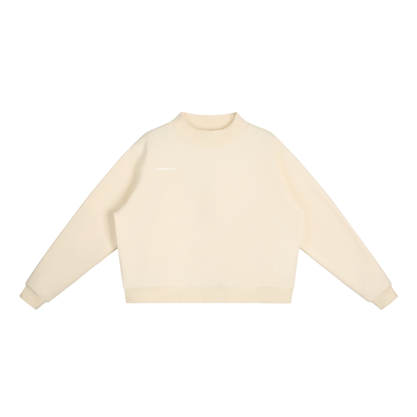 Core Mock-Neck Crew Sweatshirt