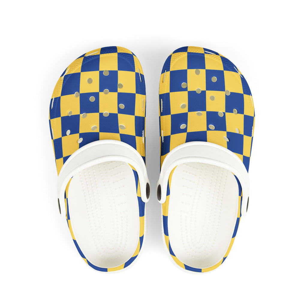 Little Hooman Checkerboard Clogs