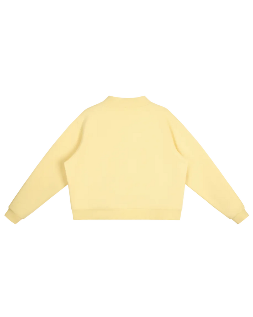 Cleo Varsity Mock-Neck Crew Sweatshirt