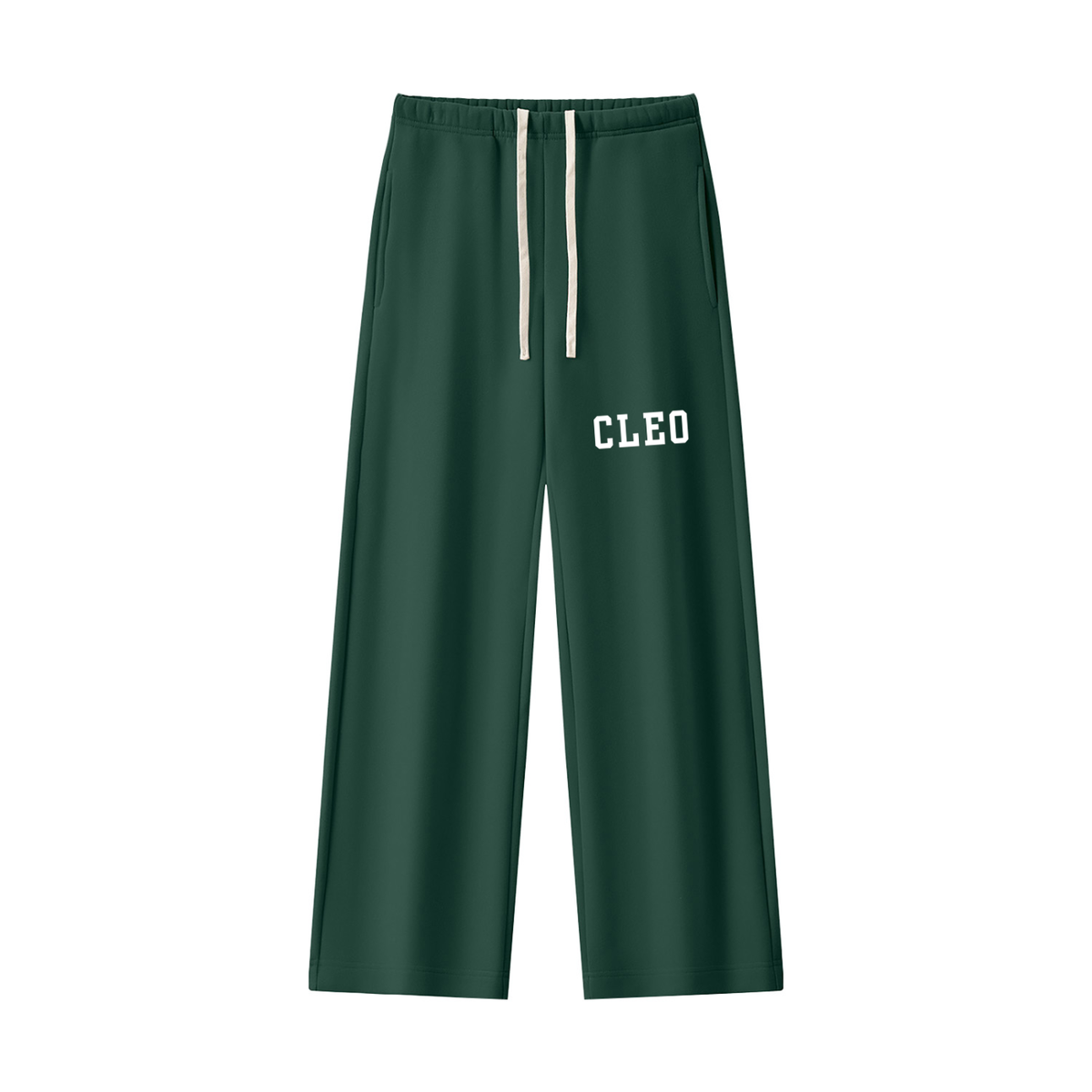 Cleo Straight Leg Fleece Sweatpants