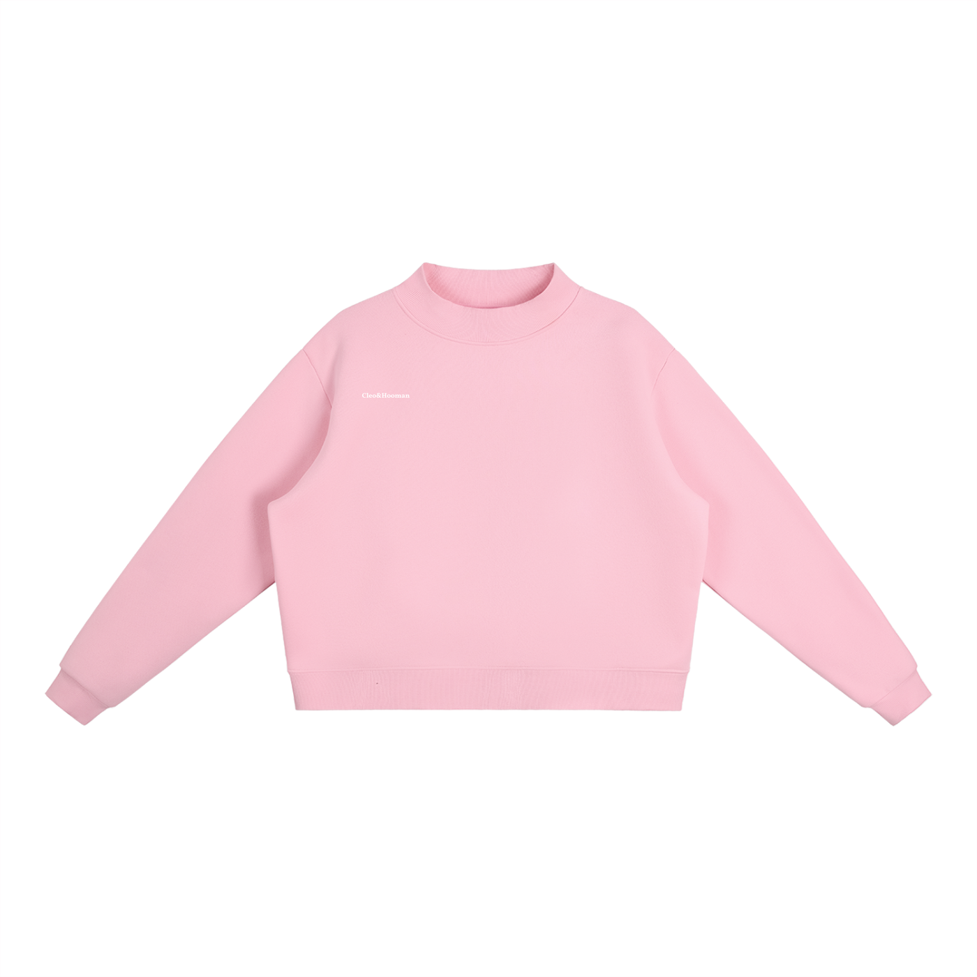 Core Mock-Neck Crew Sweatshirt
