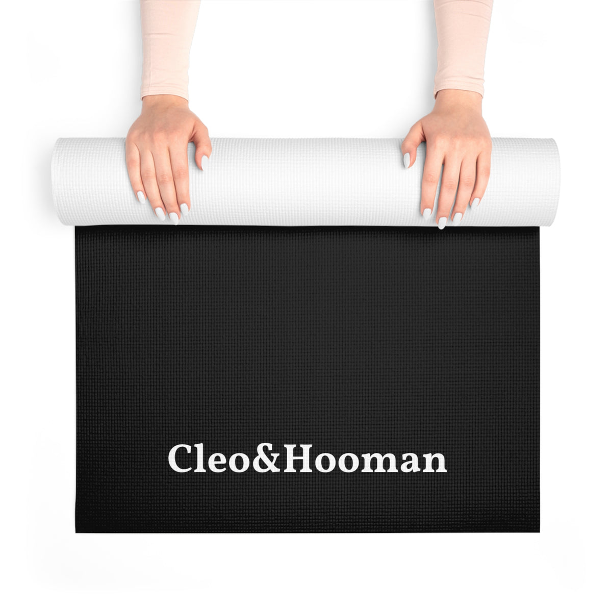 Cleo&Hooman Black Foam Yoga Mat