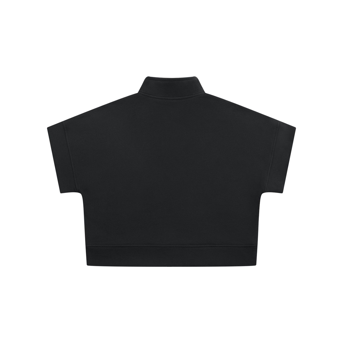 Zip Crop Sweatshirt