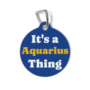 Zodiac Pet Tags - Aquarius ♒️