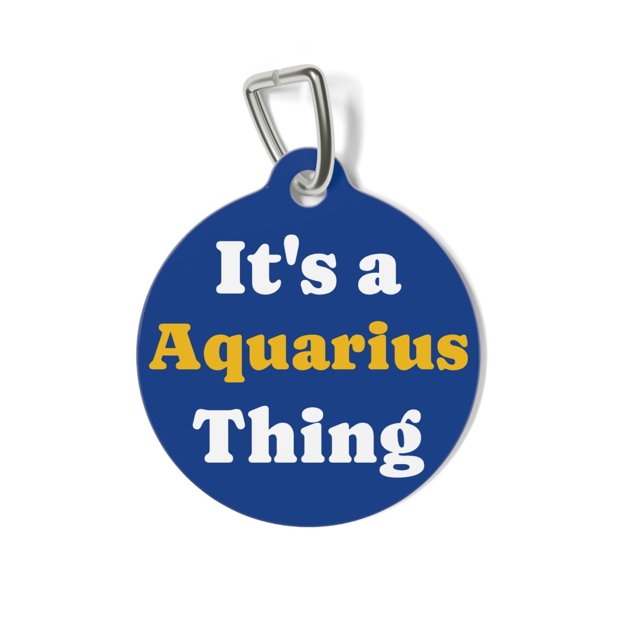 Zodiac Pet Tags - Aquarius ♒️