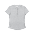 Short-Sleeve Henley Shirt