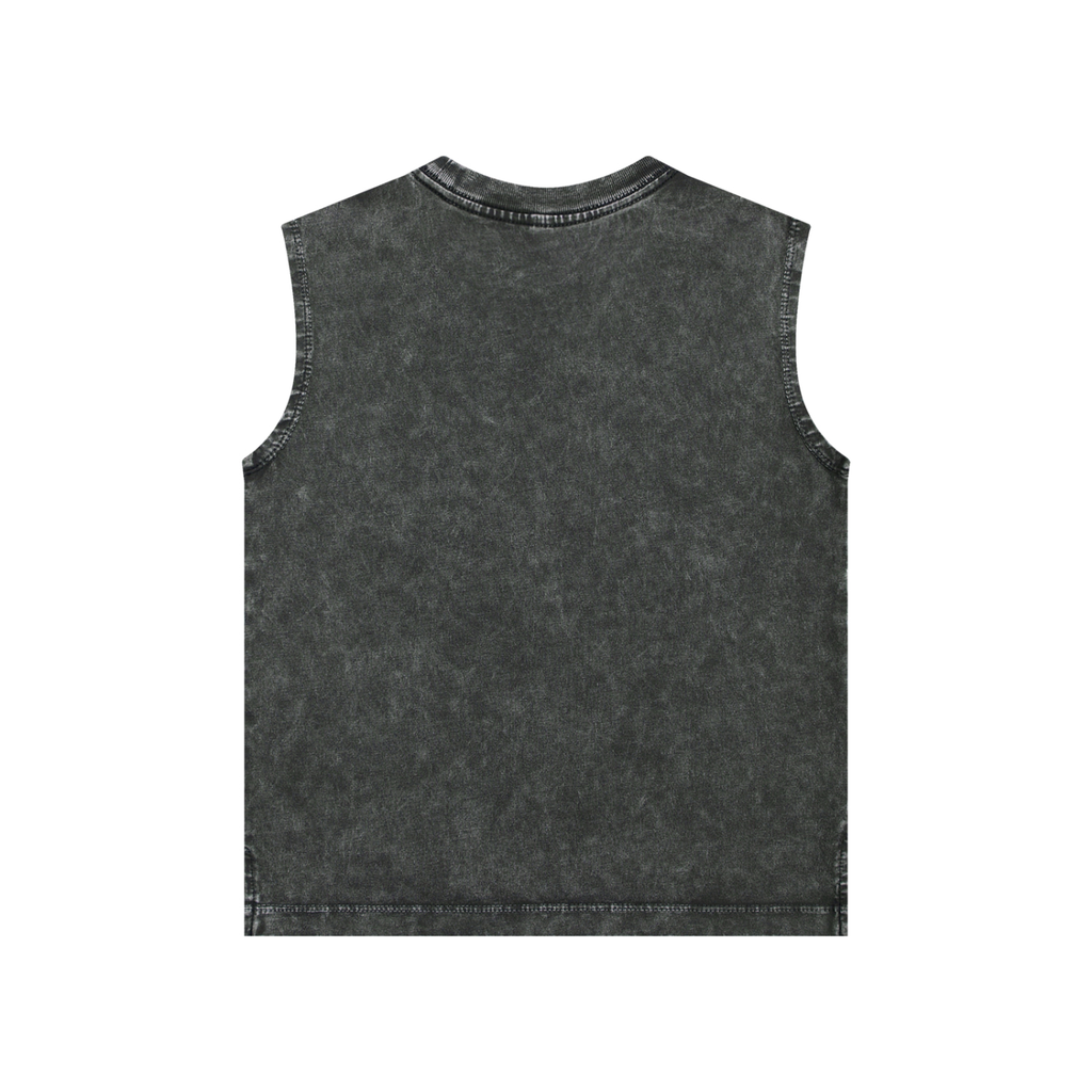 Little Hooman Faded Tank Top