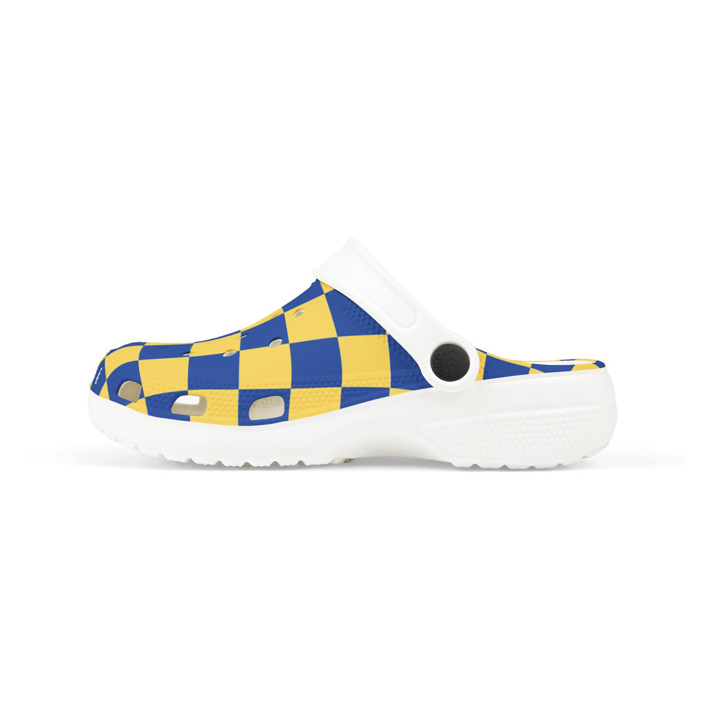 Little Hooman Checkerboard Clogs