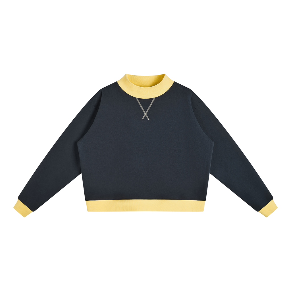 Trademark Mock Neck Crewneck