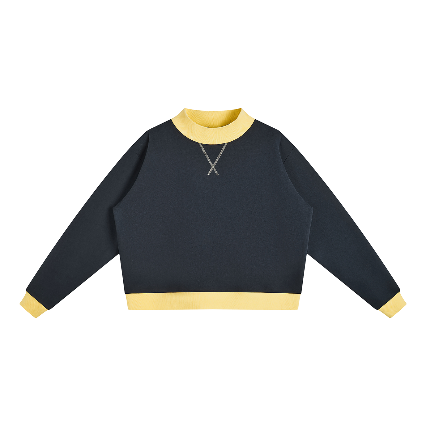 Trademark Mock Neck Crewneck