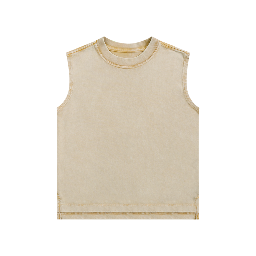 Little Hooman Faded Tank Top