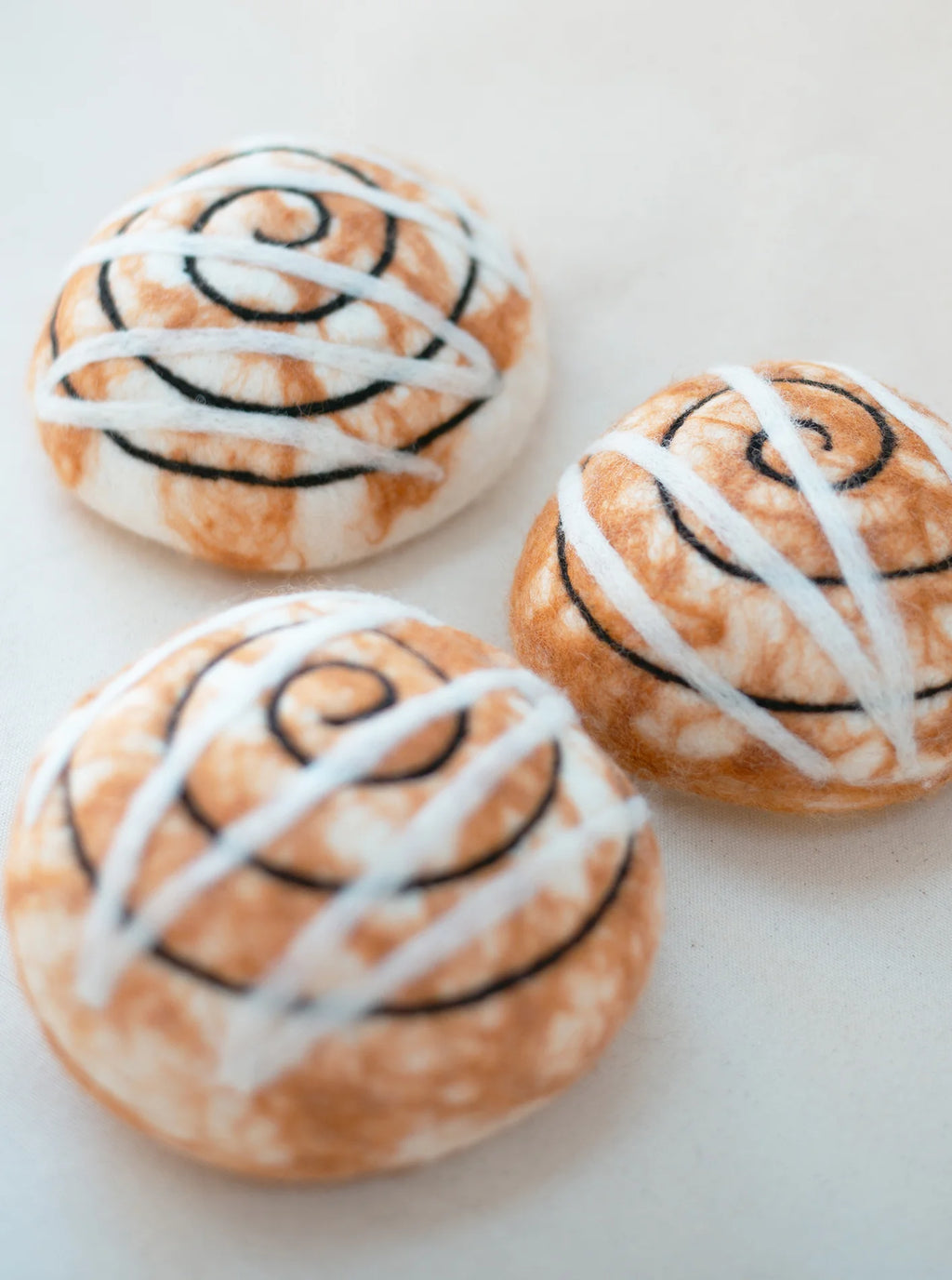 Wool Cinnamon Roll Toy