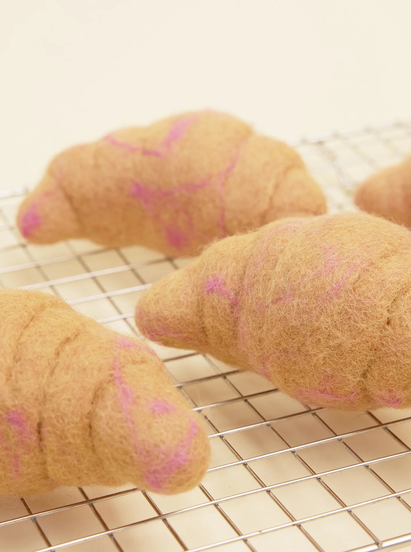 Wool Croissant Toy