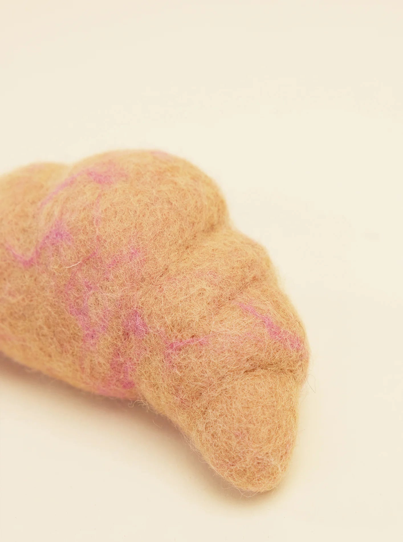 Wool Croissant Toy