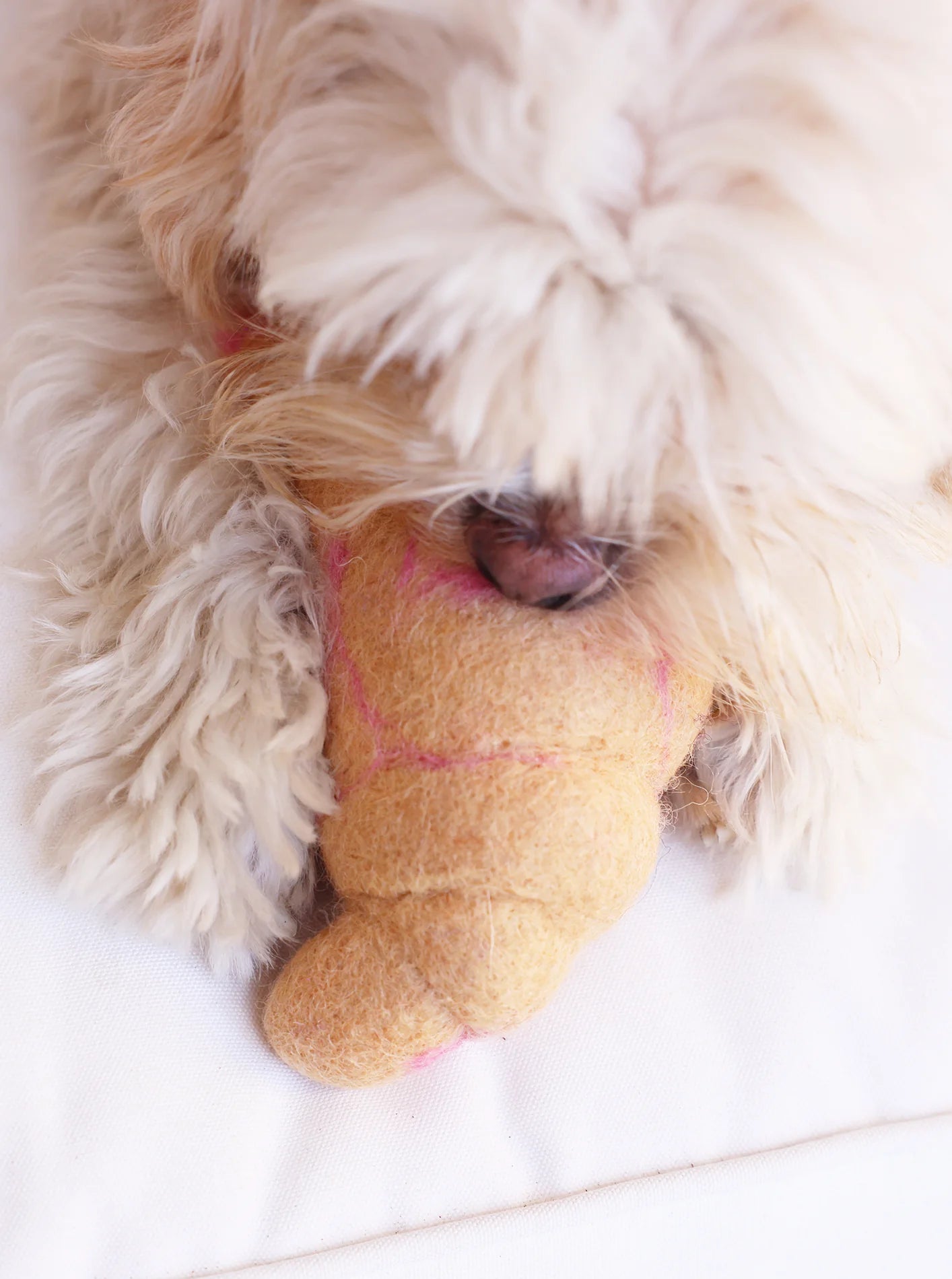 Wool Croissant Toy