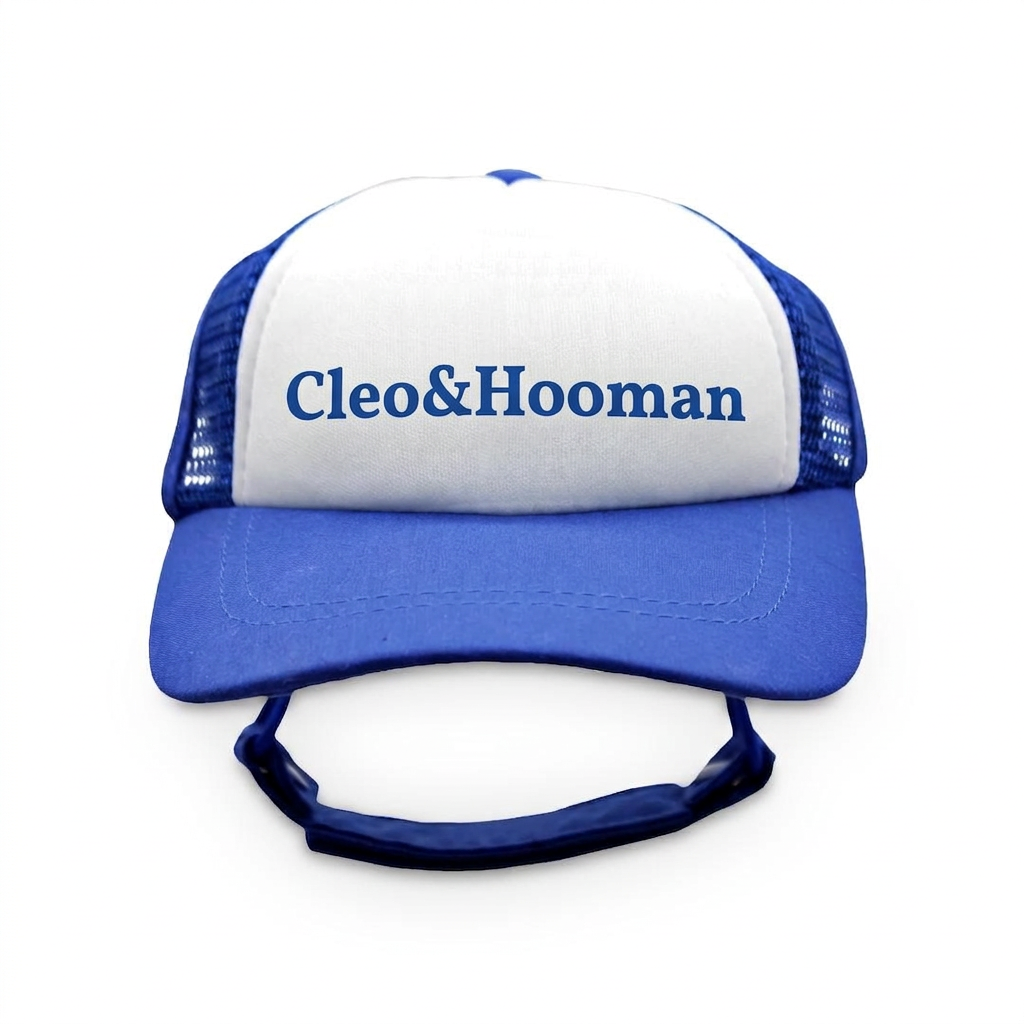 Cleo&Hooman Signature Dog Foam Trucker Hat