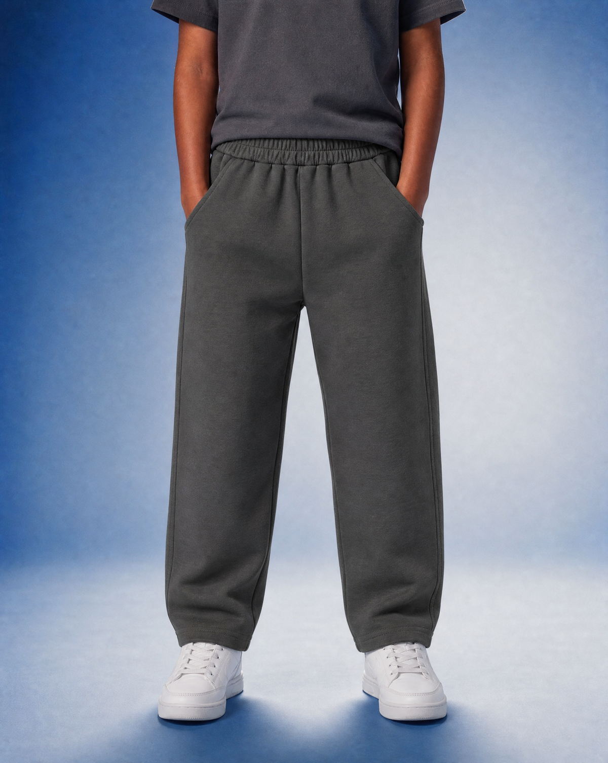 Little Hooman Loose Wide Leg Sweatpants