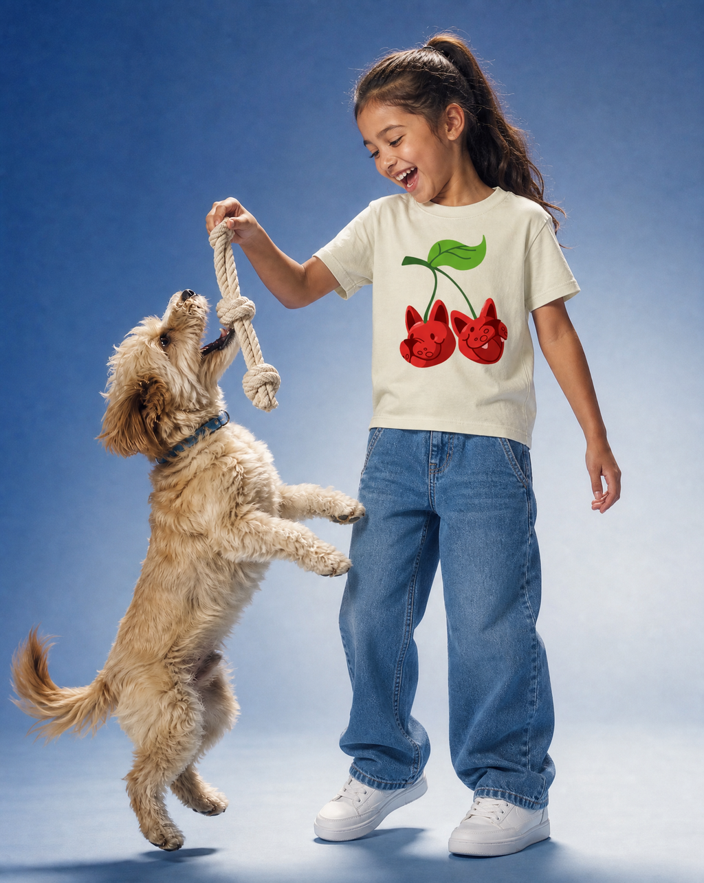 Cherry Pup Tee