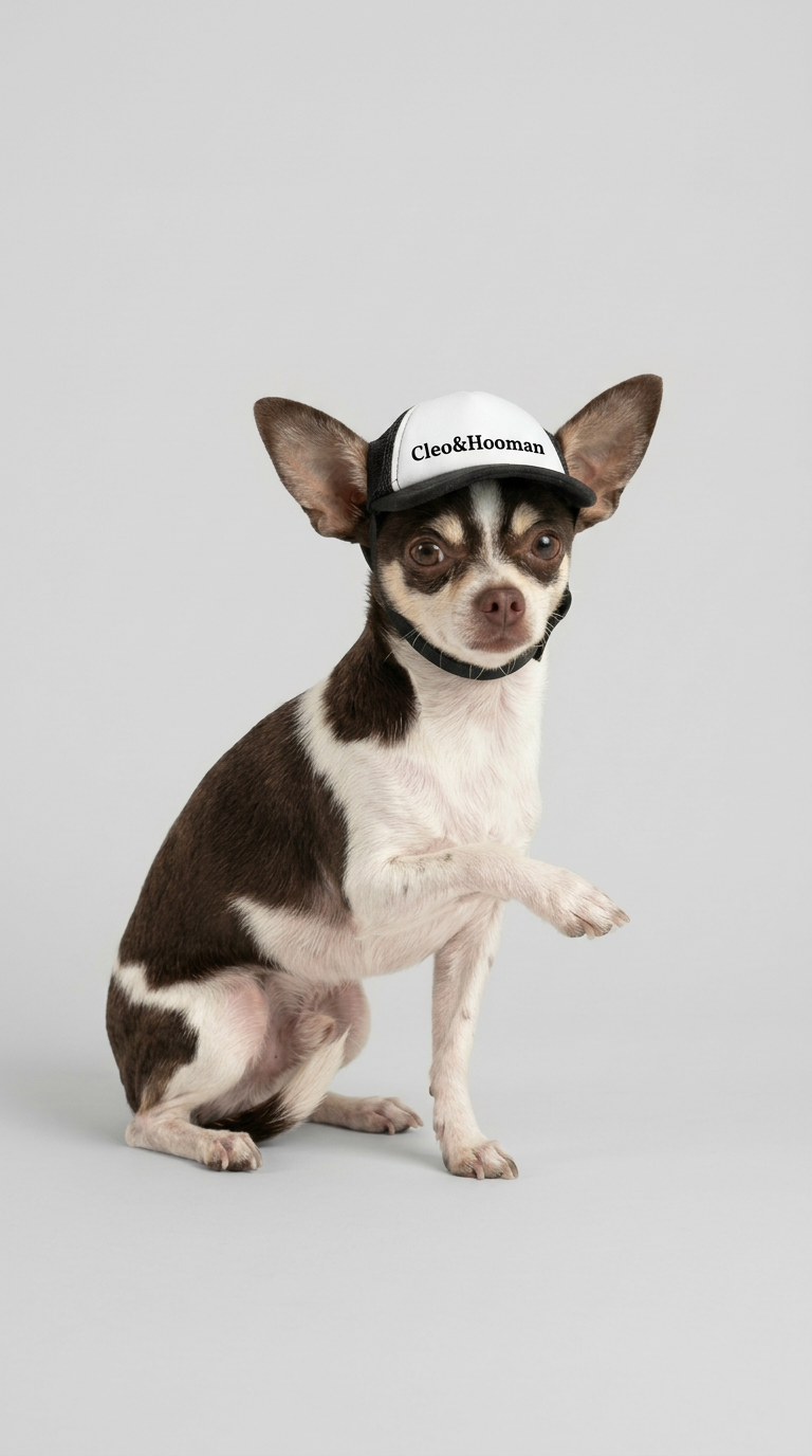 Cleo&Hooman Signature Dog Foam Trucker Hat