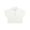 Zip Crop Sweatshirt