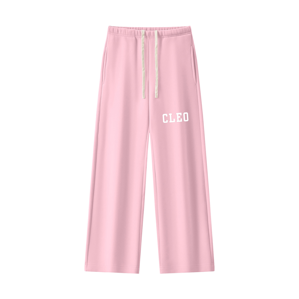 Cleo Straight Leg Fleece Sweatpants