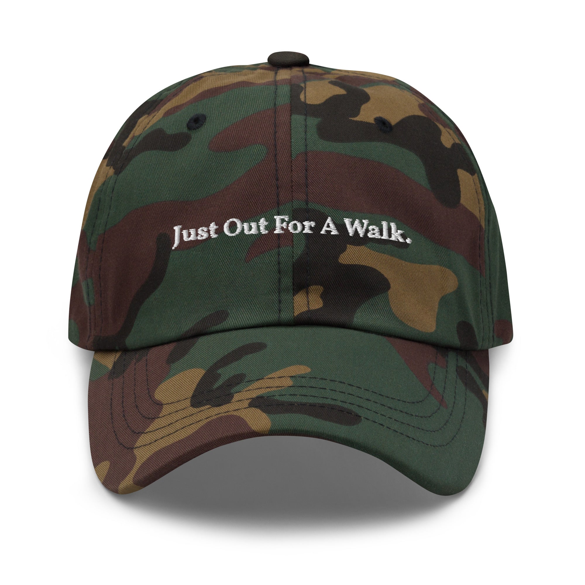 "Just Out For A Walk"  (Dad Hat)