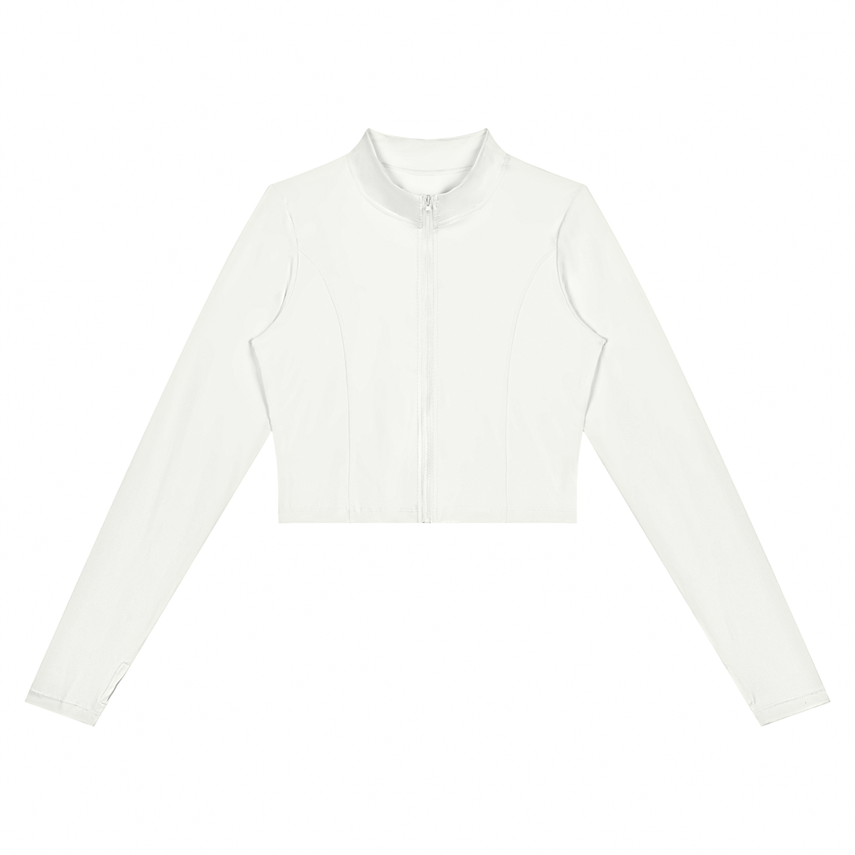 Cleo Active Flow Cropped Zip Jacket