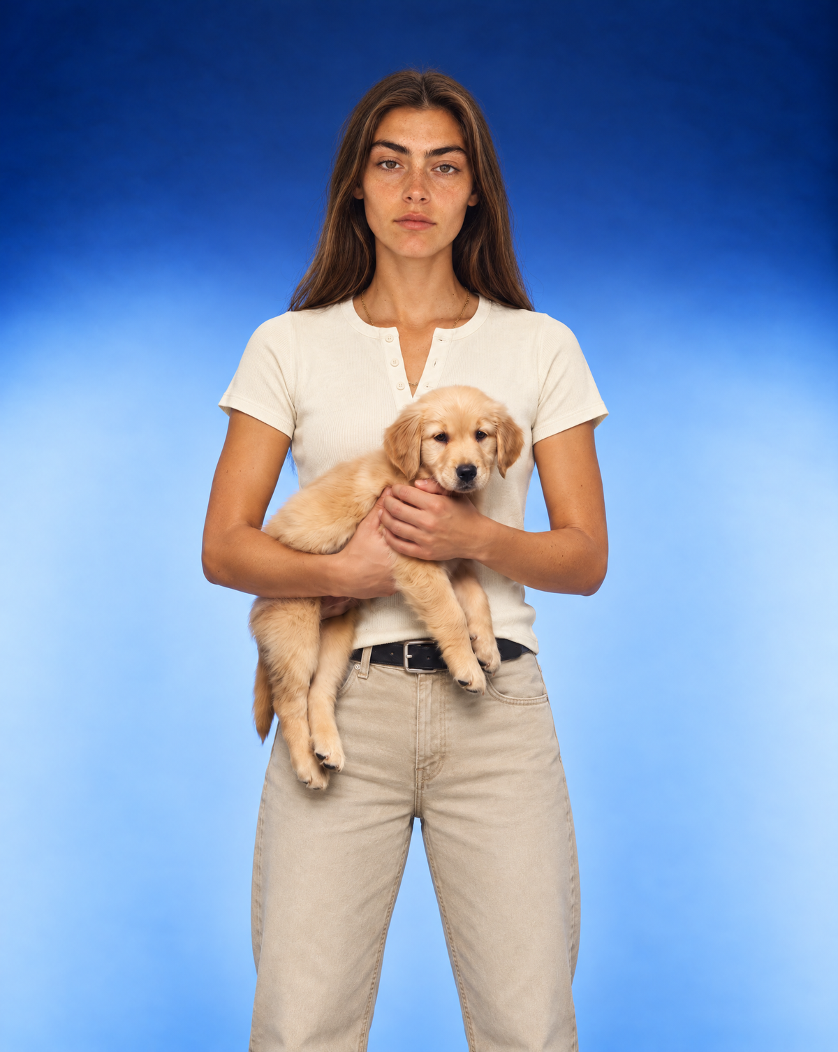 Short-Sleeve Henley Shirt