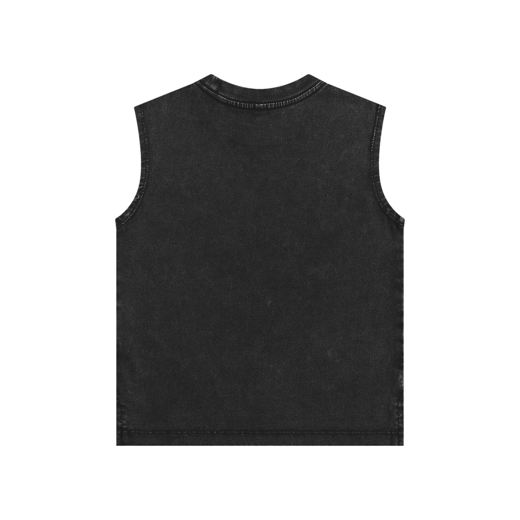 Little Hooman Faded Tank Top