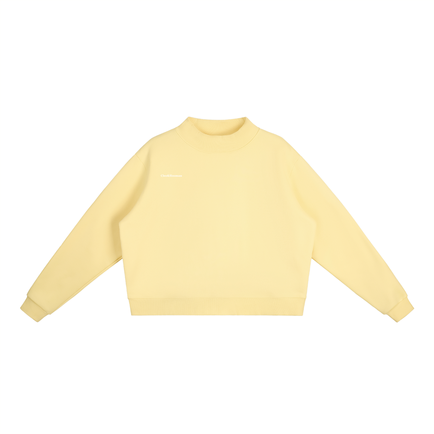 Core Mock-Neck Crew Sweatshirt