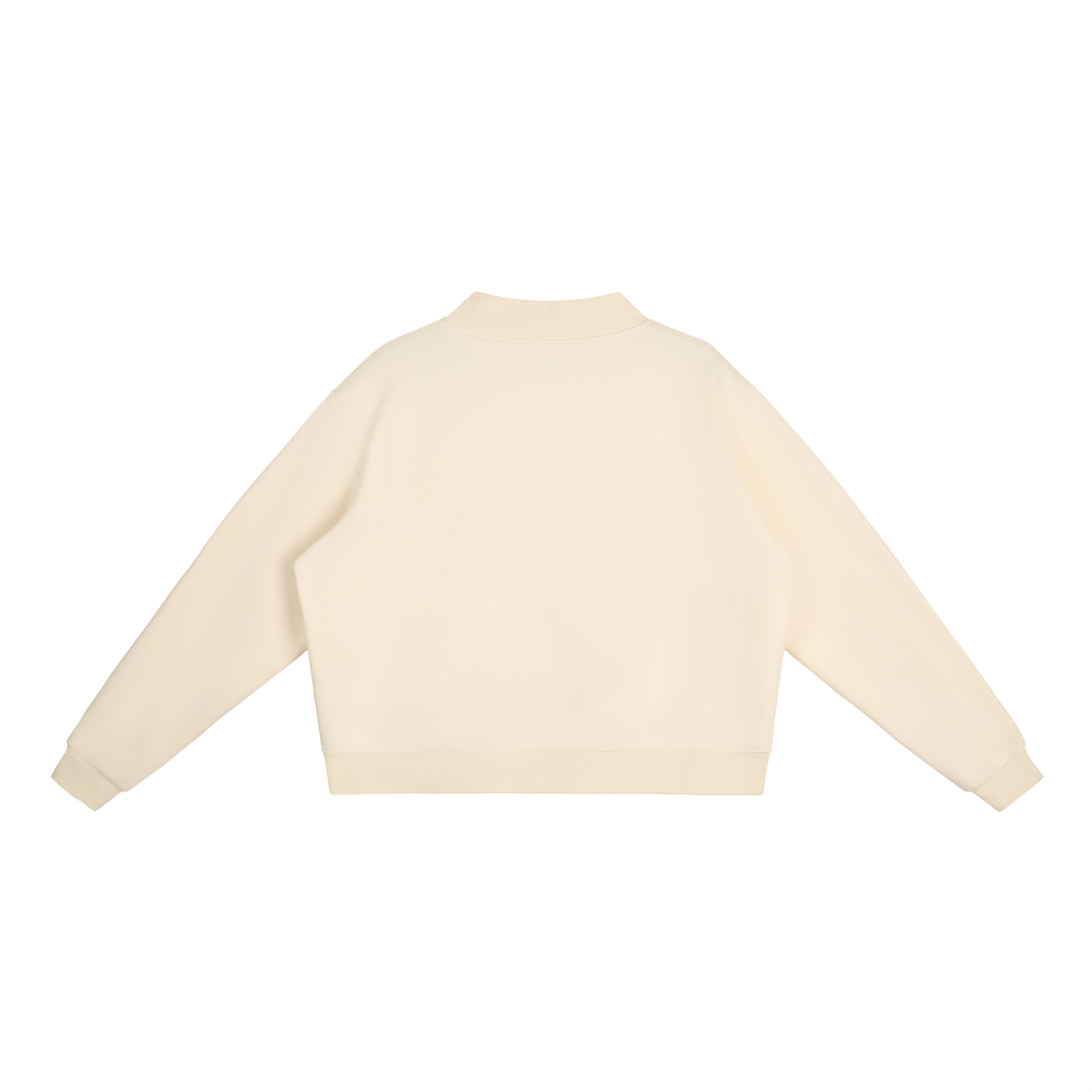 Core Mock-Neck Crew Sweatshirt