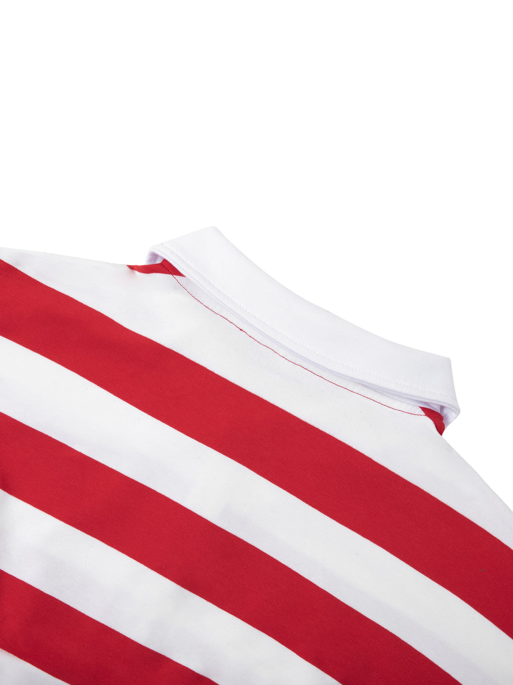 Striped Long-Sleeve Polo
