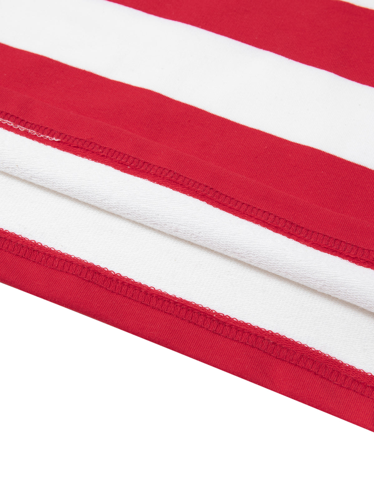 Striped Long-Sleeve Polo