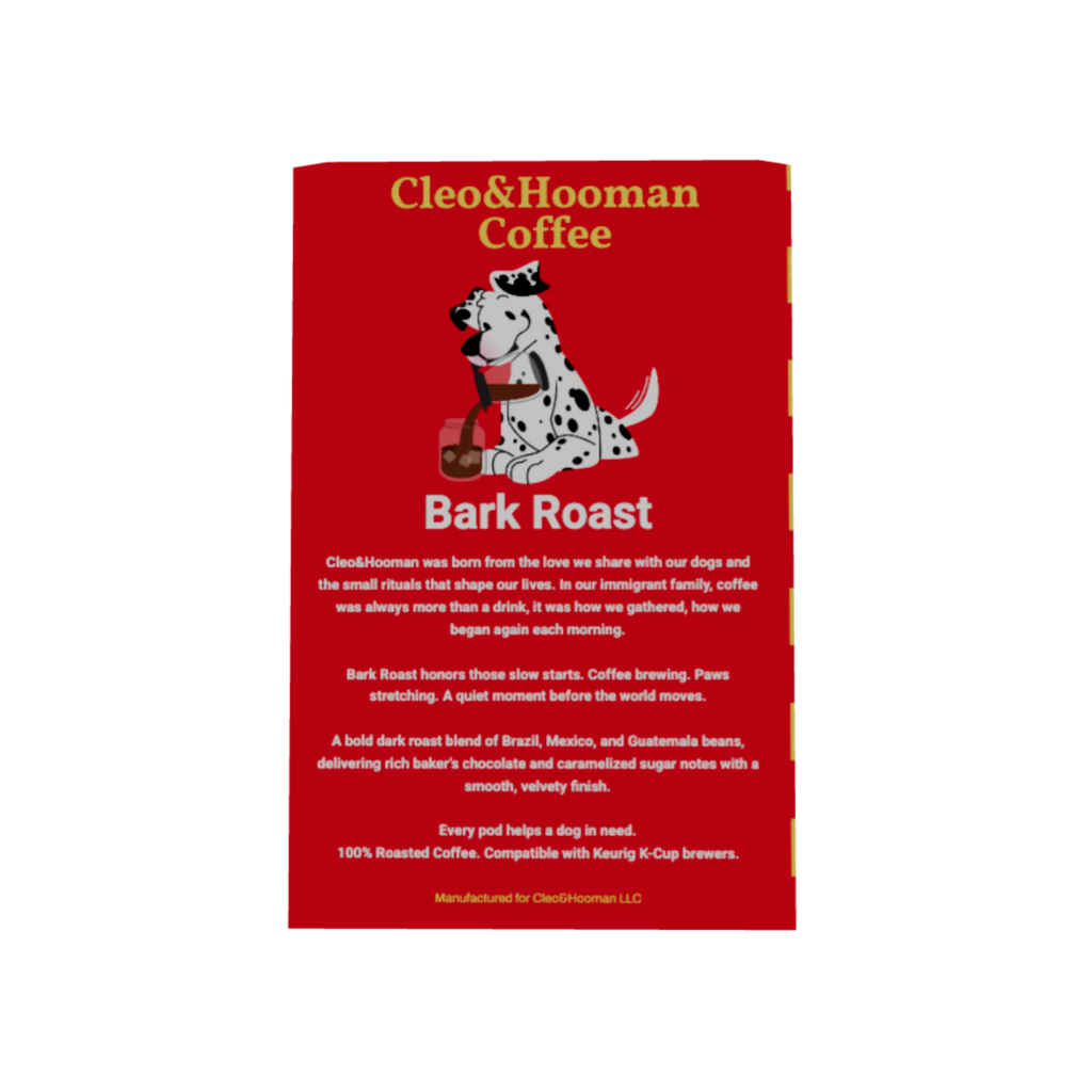 Bark Roast K-Cups (Pods)  — Dark Roast Coffee
